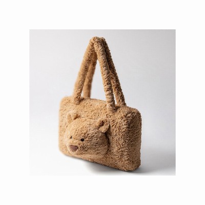 Jellycat Bartholomew Bear Tote Bag Australia | 201967PRW